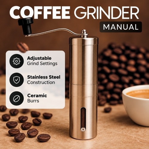 Stainless steel coffee bean - ‌stainless,