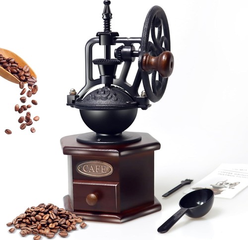 Manual coffee grinder - coffee, antique