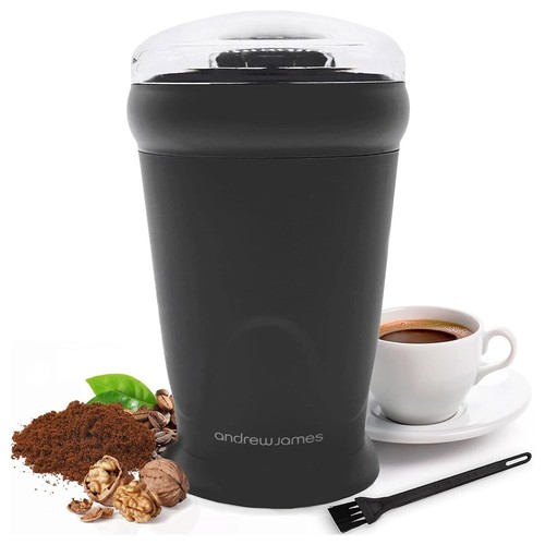 Electric coffee bean grinder - coffee,