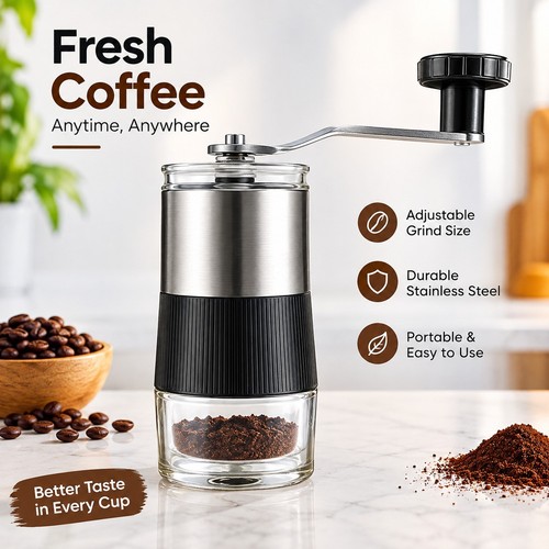 Manual coffee grinder ceramic - coffee,