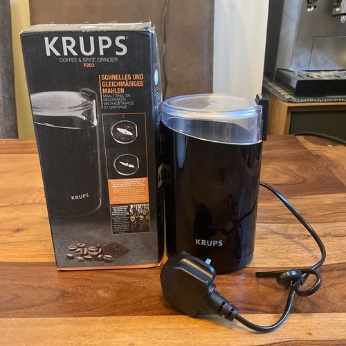 Krups electric coffee bean and - bean,