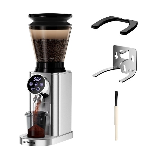 Electric burr coffee - coffee, grinder