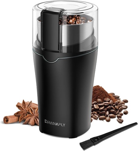 Grey coffee grinder - grey,