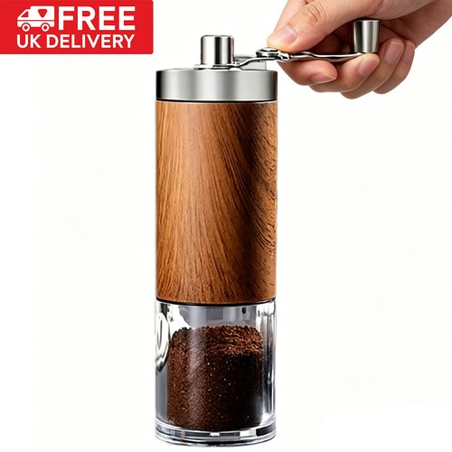 Portable hand cranked coffee - hand,