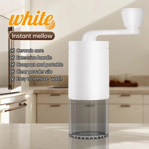 Hand cranked coffee grinder - hand,