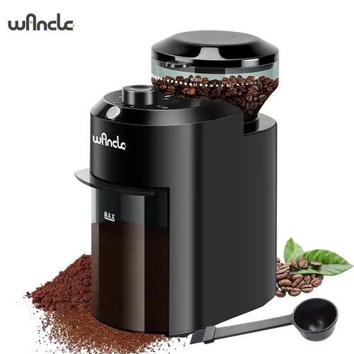 Electric burr coffee grinder - burr,