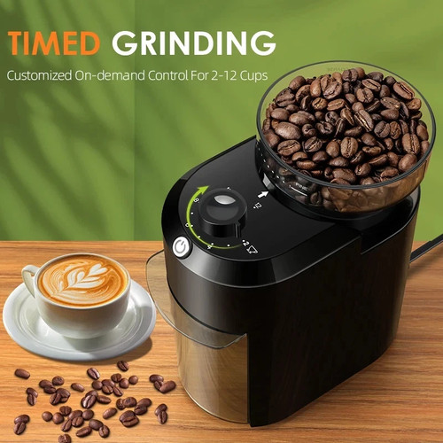 Electric burr coffee - burr, grinder