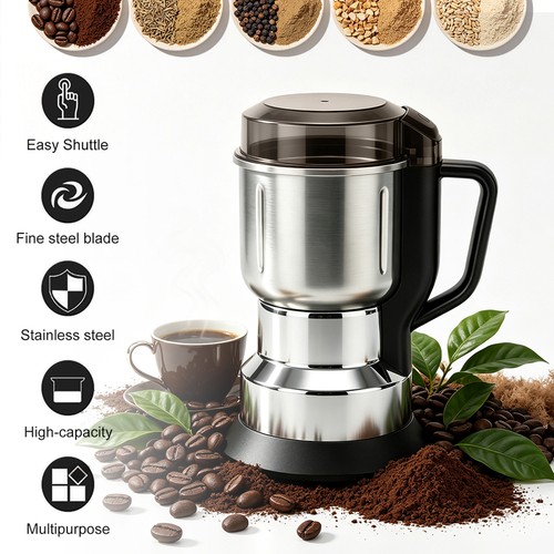 Stainless steel coffee bean - stainless,