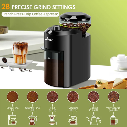 Electric burr coffee - electric, grinder