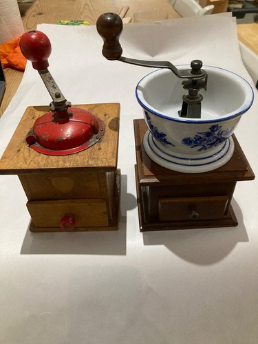 Manual coffee grinder wooden - manual,
